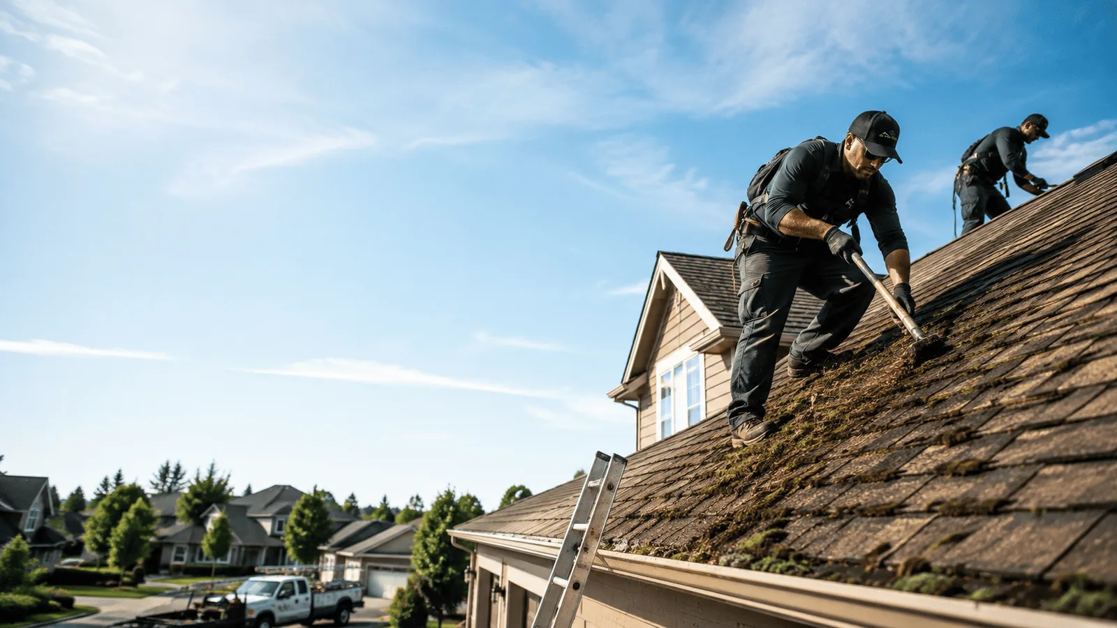 Roof Moss Removal in Marlton, NJ near me